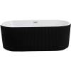 Акриловая ванна Esbano Tortuga ESVATORTB 170x80 черная