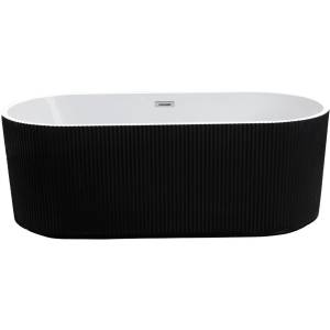 Акриловая ванна Esbano Tortuga ESVATORTB 170x80 черная