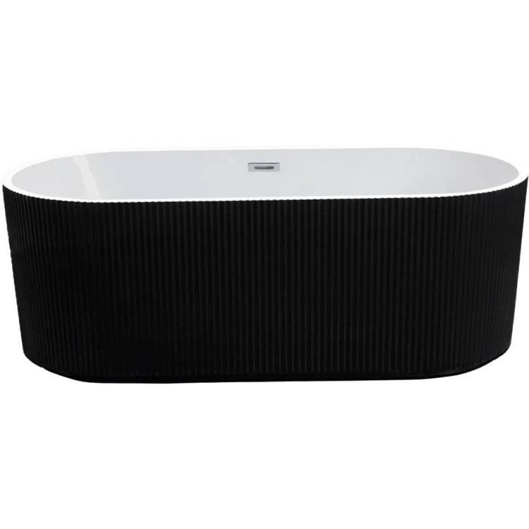 Акриловая ванна Esbano Tortuga ESVATORTB 170x80 черная