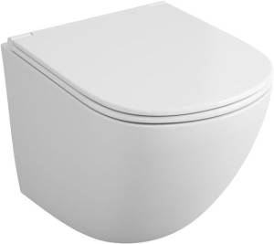 Унитаз подвесной OWL 1975 Vind Cirkel-H TOWLT190302 безободковый, сиденье микролифт, смыв торнадо