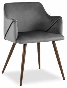 Кресло Stool Group Монарх DC-1502 HLR-24 серый