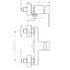 Смеситель для душа WeltWasser Kassel 704 10000001980 фото 2