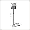 Торшер Lumion Tune 8302/1F фото 6