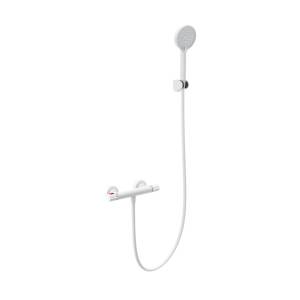Смеситель для душа Wonzon & Woghand WW-B2063-A-MW термостатический, белый матовый