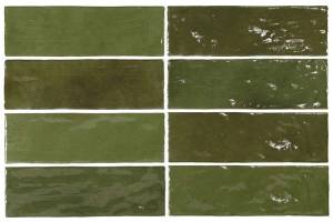 Керамическая плитка Equipe La Riviera 25847 Botanical Green 6.5x20