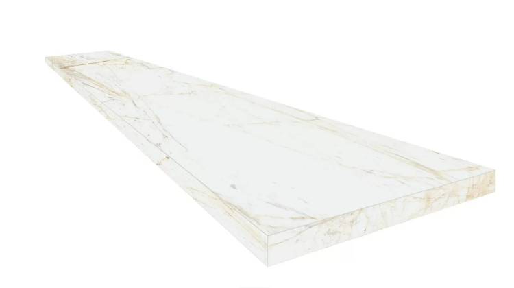 Ступень ColiseumGres Canova 620070002808 White Scalino 60 Ang.Dx 33x60