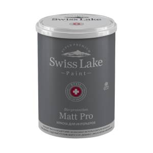 Краска водно-дисперсионная Swiss Lake Matt Pro А 0.4 л