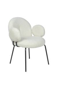 Кресло Stool Group Nina DR-1252-A UF998-03 жемчужный