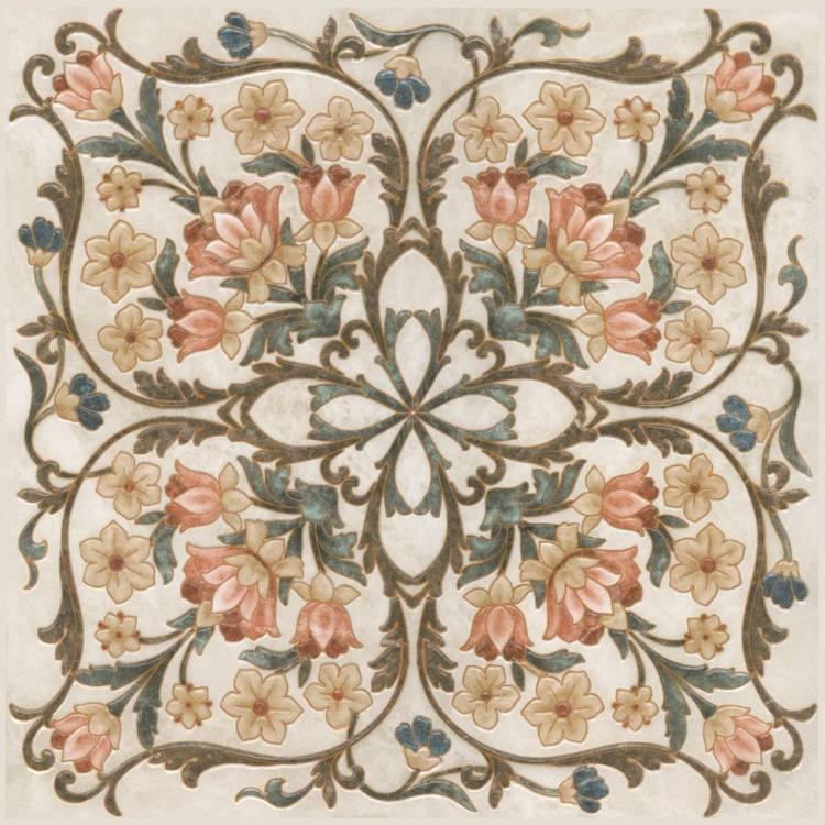 Декор Kerama Marazzi Лирия VT/A18/SG1544L ковёр центр лаппатированный 40.2x40.2