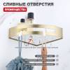 Полка Raglo R340.01.03 угловая, сатин золотой фото 3