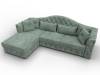 Диван угловой Лига Диванов Артис 128026L Зеленый фото 6