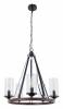 Подвесная люстра Arte Lamp Dalim A7014SP-5BK фото 2