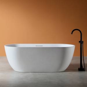 Ванна из искусственного камня Abber Frankfurt AM9941 белая