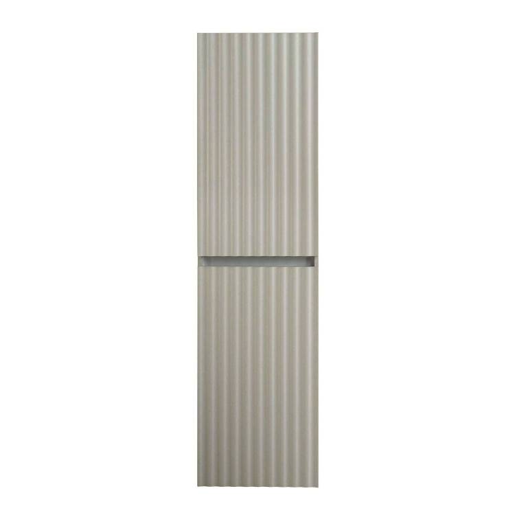 Шкаф-пенал Art&Max Elegant AM-ELEGANT-1500-2A-SO-GCM-LED Светло-серый матовый, 150x40