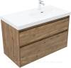 Тумба с раковиной Aquanet Nova Lite 2.0 100 R 365913 Дуб рустикальный