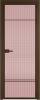 Межкомнатная дверь Profil Doors 4 AX цвет профиля Деорэ, стекло безопасное 6 мм мору розовое 600x2000