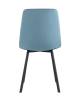 Набор из 4 стульев Stool Group Chilly OS-2011-V seat 1009-8 DUAL X4 голубой, рогожка фото 5