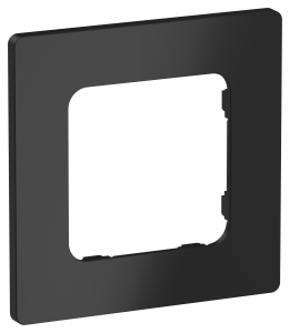 Рамка 1-постовая IEK Flite FI-M12-32-20-K02 черный