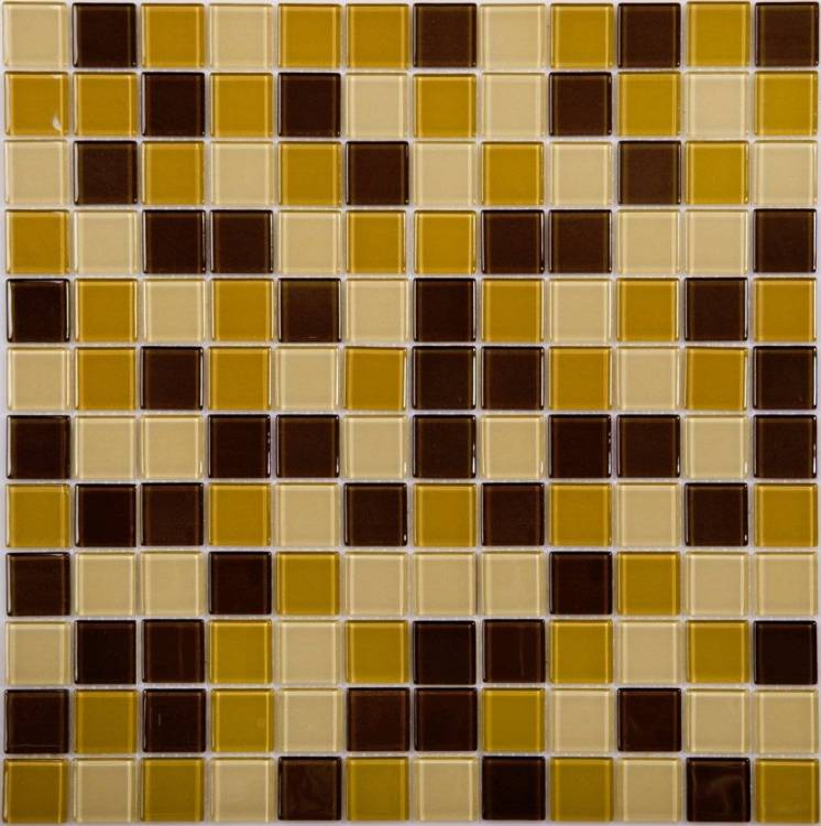 Мозаика NSmosaic Crystal series 823-006 стекло (25x25x4) 318x318