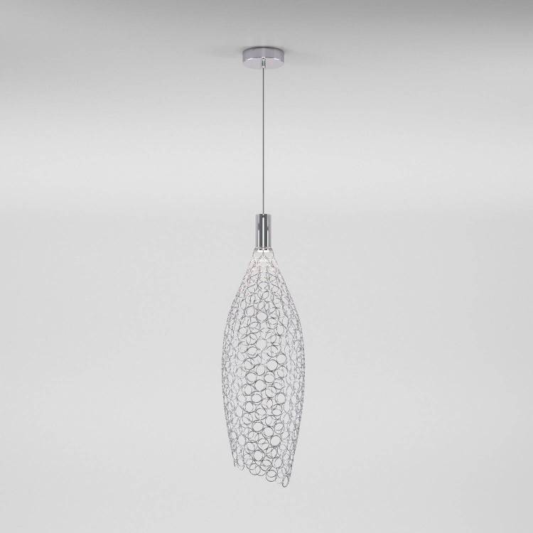 Подвесной светодиодный светильник Eurosvet Ruche 90352/1 хром