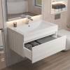 Тумба под раковину Uperwood Eva 3930213464 подвесная, выдвижной ящик, дуб харбор белый, 75 см фото 7