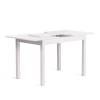 Стол Tetchair Moss 20364 белый раздвижной 110-140x68x75 фото 6
