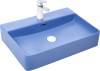 Раковина Weltwasser WW Elbach 2173 MBL матовая голубая