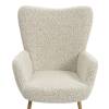 Кресло лаунж Tetchair Agnet 25718 светло-бежевый/натуральный фото 6