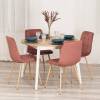 Стул Tetchair Chilly (mod. JSC-220) 24346 коралловый, натуральный, велюр фото 11
