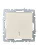 Выключатель 1-клавишный IEK Brite BR-V10-1-10-K10 бежевый фото 3