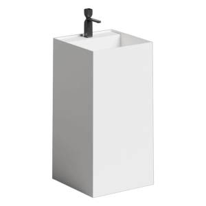 Раковина Salini Armonia 130521TM 45 см, белая матовая