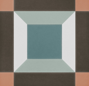 Керамогранит Dna Tiles Sync 125640 Cube Blue 15x15