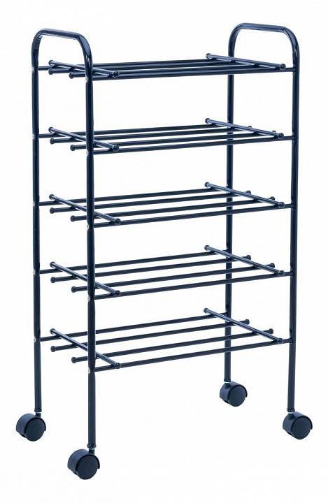 Стеллаж для обуви Leset Комо 5 2500000071751 Черный