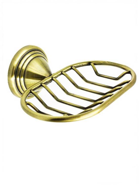 Мыльница Bath Plus Bronx gold BXG-65709, бронза
