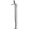 Смеситель для ванны Bravat Gina F665104C-B3-ENG напольный, хром