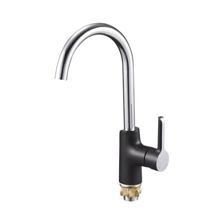 Смеситель для кухни G.lauf Zok ZOK4-A036YB хром, черный