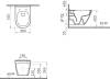 Унитаз подвесной VitrA S50 7740B003-0075 безободковый фото 6