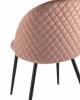 Стул Stool Group Lilly Lilly HLR-44 велюр пыльно-розовый фото 6