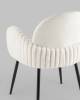 Стул Stool Group Wave Stripes VC006 FL 0917-0006/Fl-100 seat DUAL белый, букле фото 9