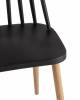 Стул Stool Group Морган Y820 black пластиковый, черный фото 6