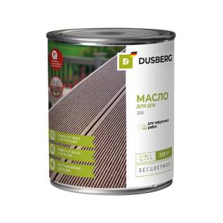 Масло для террас и настилов из ДПК Dusberg 2130 бесцветный 0.75 л