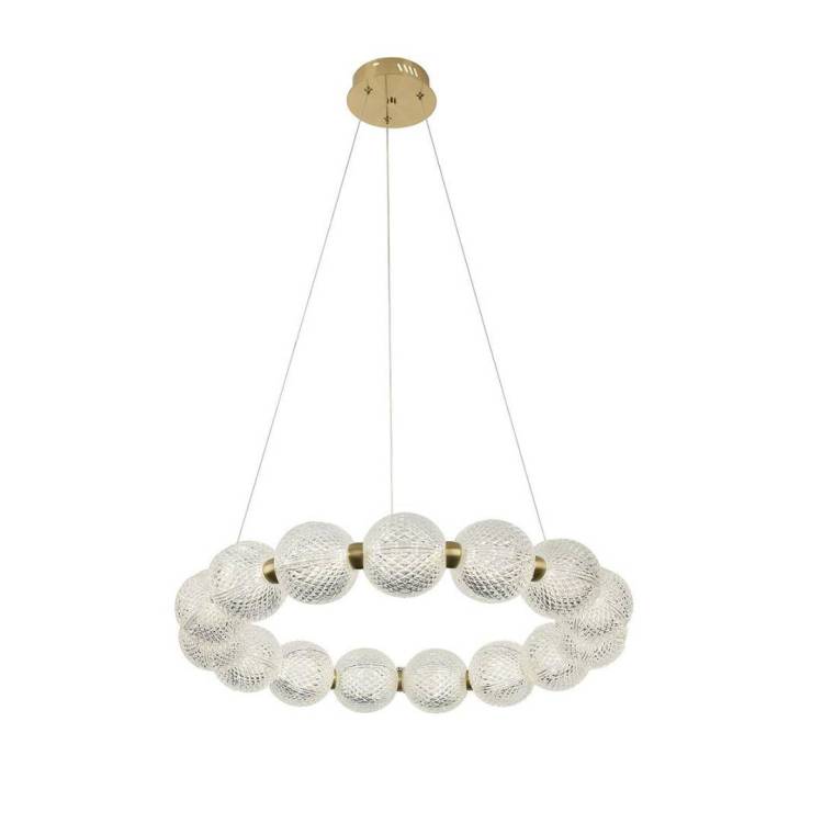 Подвесная светодиодная люстра Kink Light Клоди 07629-15.20