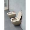Биде подвесное GSI Pura 8865108 бежевый матовый фото 3