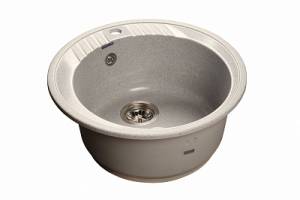 Мойка кухонная GranFest Rondo GF-R--520 D=520 мм серый