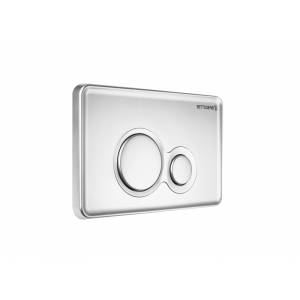 Кнопка смыва Bettoserb Sava Twin 40006462 хром матовый
