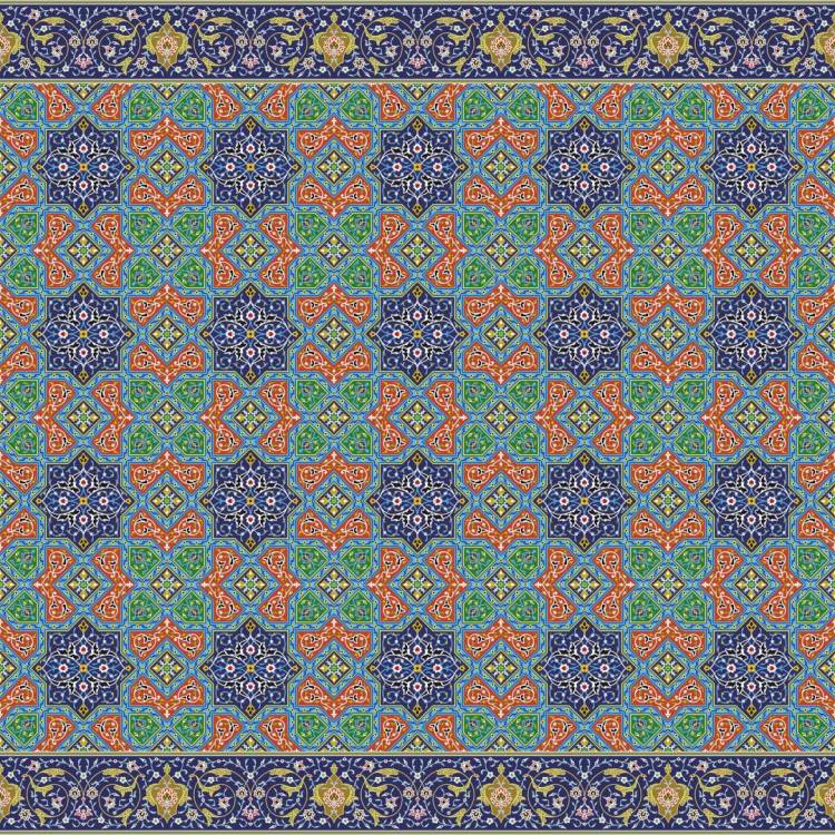 Фреска Ortograf Arabesque 33438 Arabic pattern Филиграна FM-F