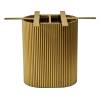 Стол Bradex Home Festa RF 0805 керамогранит calacatte gold, золото 140x85x77 фото 14