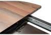 Обеденная группа Woodville Ирта 513079 дерево, желтый, черный глянец, стулья велюр фото 5