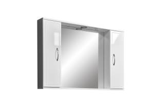 Зеркало-шкаф Stella Polar Концепт 100 SP-00000135 белый