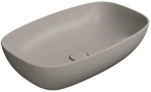 Раковина GSI Nubes 978305 серый беж матовый, 60x38